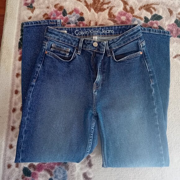 Calvin Klein High Rise Ankle Skinny Jeans SIZE 27 - Picture 3 of 6